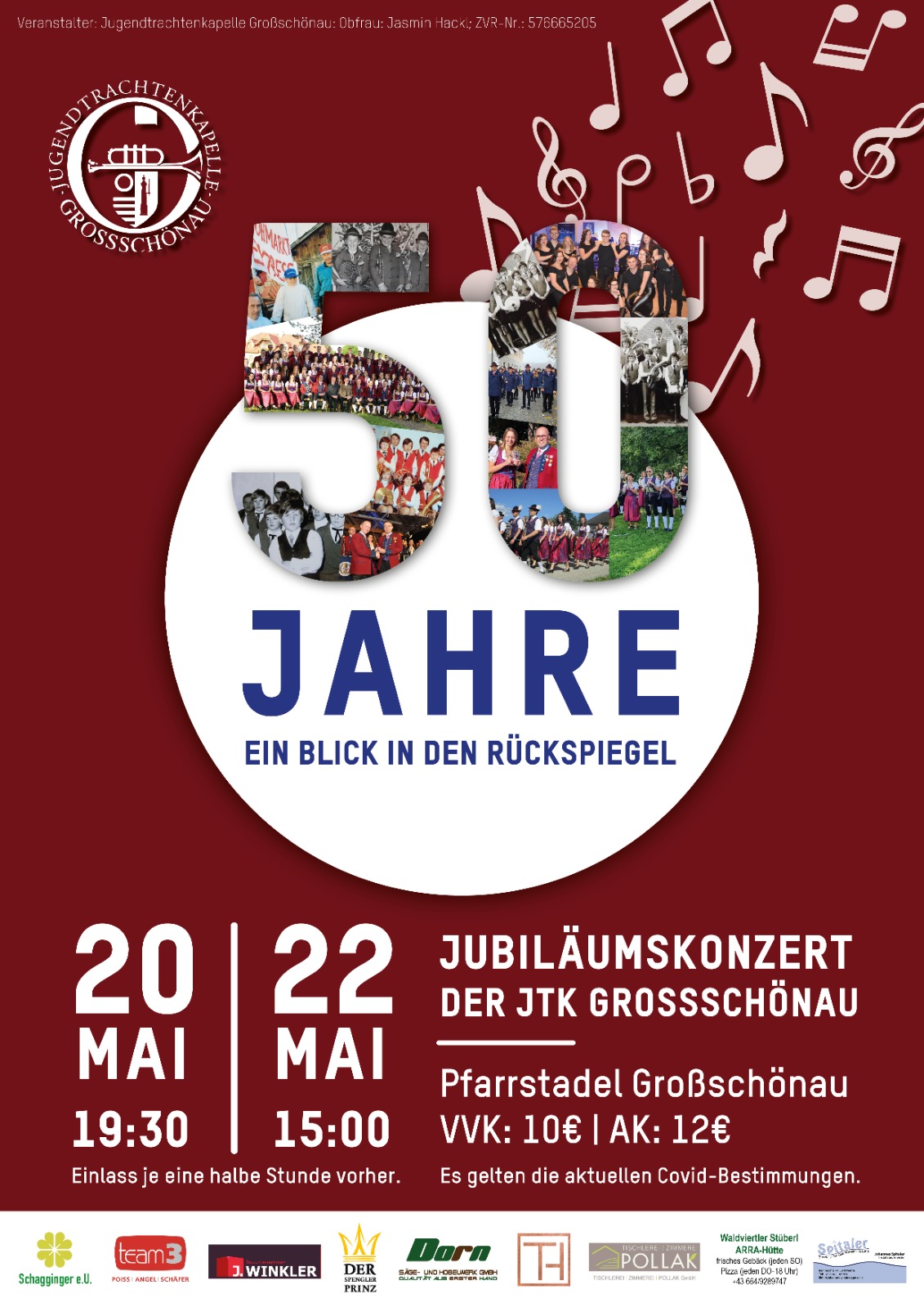 50 Jahre Jugendtrachtenkapelle Großschönau