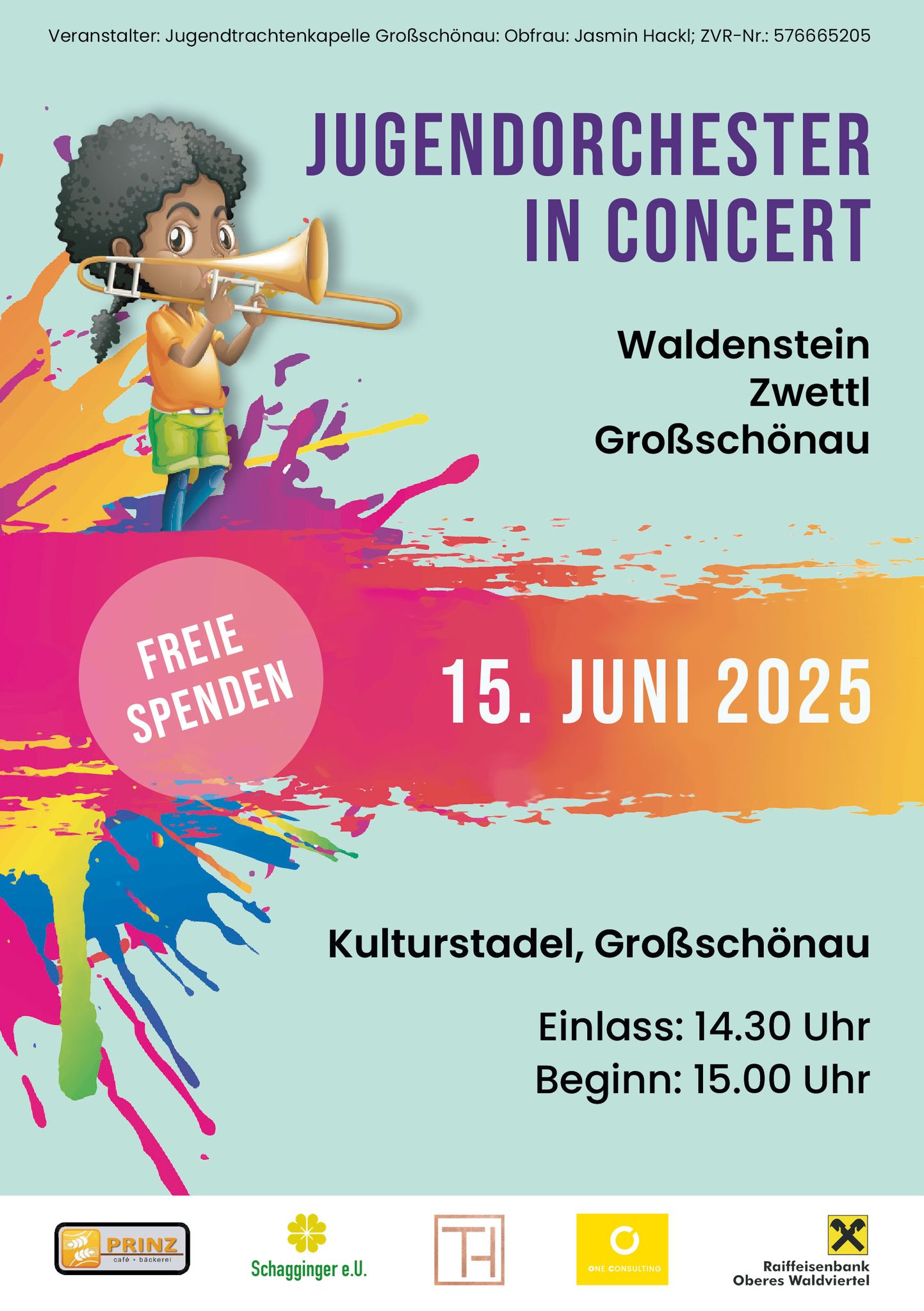 Jugendorchester in Concert – Herzliche Einladung!